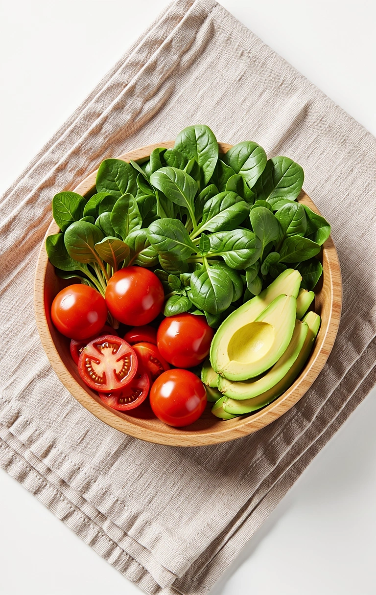 Frische Zutaten für eine ausgewogene Ernährung